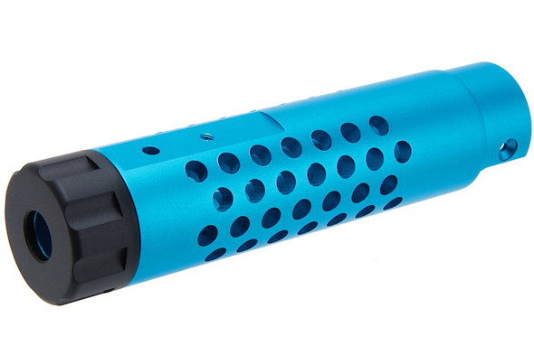Narcos Airsoft Action Army AAP01 GBB Airsoft GBB Airsoft Front Barrel Kit (Type 4) (CNC Aluminum 6061) - Light Blue