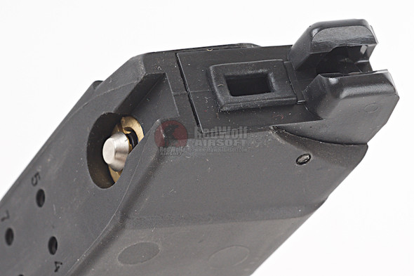 Tokyo Marui G17 Green Gas Magazine (25 rounds, Extended Magazine Base)
