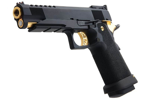AW Custom Hi Capa 5.1 HX27 Green Gas Airsoft Pistol - (BK/GD)