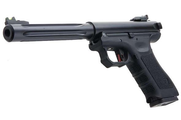 WE Galaxy G Series Premium L Green Gas Airsoft Pistol - Black