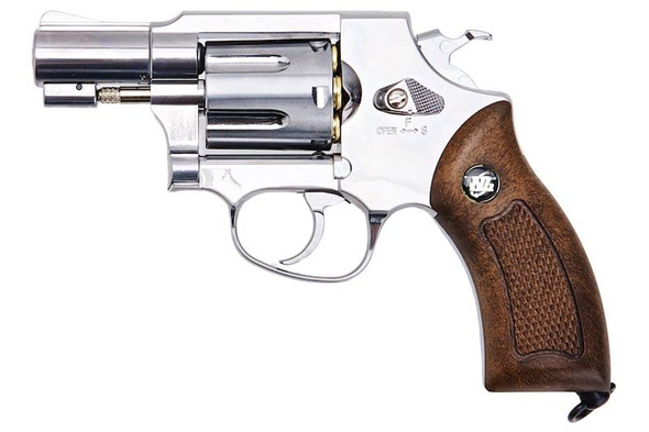 WinGun Airsoft Revolver CO2 733 (2 inch, Brown Grip, 6mm Version) - SV