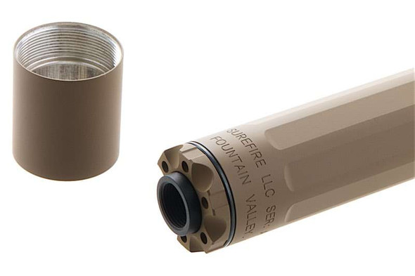 ARCHWICK Custom Cerakote SF 9M-TI Suppressor - Tan