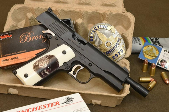 Papago Arms Cobra Movie 1911 Type Steel Black Conversion Kit for Tokyo Marui M45A1 GBB