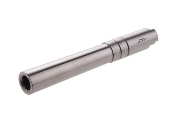 Guarder 2 Way Steel Outer Barrel for Tokyo Marui / KJ Works Hi-Capa 5.1 GBB Pistol - Silver