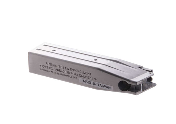 Guarder Aluminum Magazine Case for Tokyo Marui Hi-Capa Series (Phantom) - Aluminum Original Silver Color