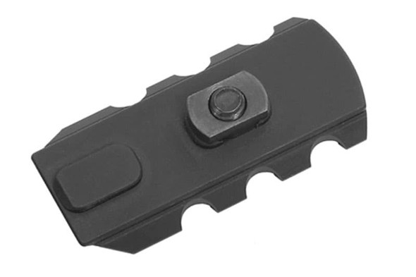 Dytac 3-Slot Low Profile M-LOK Rail Section (M-LOK to 20mm Picatinny) (Licensed by SLR Rifleworks) - BK