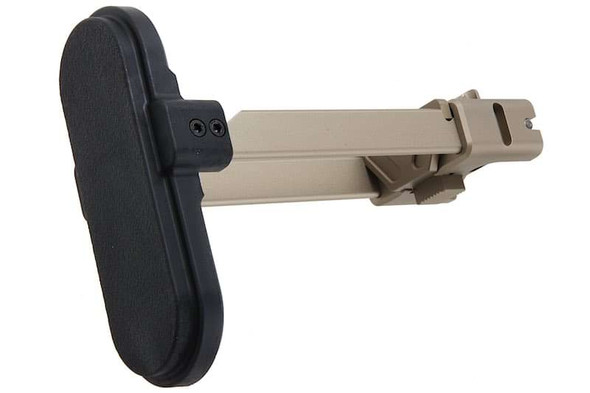 Airsoft Artisan KWA MP9 Retractable Stock (Type B) Compatible with KSC TP9 GBBR - DE