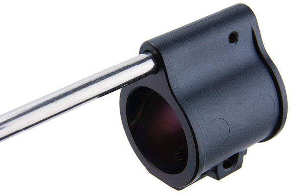 Guns Modify M4 GBBR Gas Block (Stainless Steel) with Length Tube (Tin-Nitride) - Black