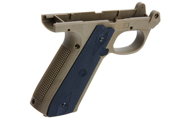 CTM TAC Ruger Style Frame for Action Army AAP01 GBB Airsoft Pistol - DE