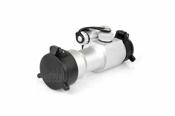 GK Tactical Red Dot Scope Sight (30mm, Silver / Mount Not Included)