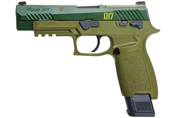 RWC G Zion Cerakote ZKU-II Green M17 Green Gas Airsoft Pistol (Number 17)
