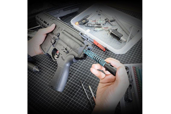 Prometheus Airsoft AEG Non Linear Spring MS120 (Emerald)