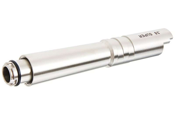 Airsoft Masterpiece Outer Barrel .38 Super Fix  (Compensator for Tokyo Marui Hi Capa 5.1 GBB Pistol -SV)