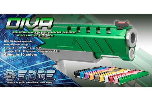 EDGE Hi Capa Slide (Custom 'DIVA') - Green