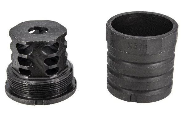 5KU AK Muzzle Brake with Blast Shield (360 x 37, 14mm CCW)