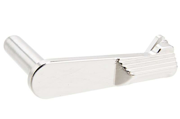 5KU Slide Stop (Stainless Steel) for Tokyo Marui Hi Capa GBB (Type 4) - Silver