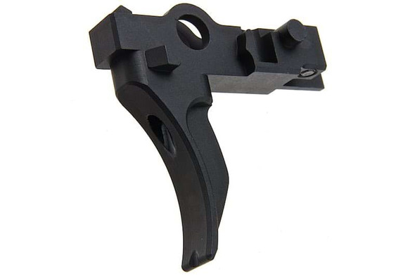 Revanchist Airsoft M4 Trigger (Type A, Curved ) for Tokyo Marui M4 MWS GBBR Airsoft  - Black