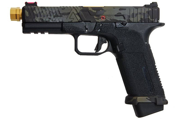 RWC Agency Arms EXA Green Gas Airsoft Pistol  (Ronin Gold Barrel Edition)