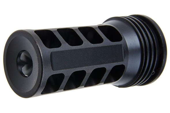 Angry Gun Tornado Dummy Silencer for AR15 / M4 / 416 Version (Black, w/ Flash Hider CCW)