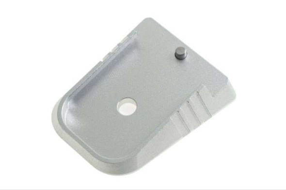 COWCOW Technology D02 Dottac Magazine Base for Tokyo Marui Hi Capa GBB Magazine - Silver