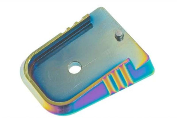 COWCOW Technology D02 Dottac Magazine Base for Tokyo Marui Hi Capa GBB Magazine - Rainbow