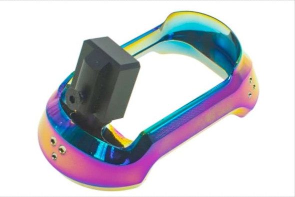 COWCOW Technology Action Army AAP01 GBB Airsoft T01 Magwell - Rainbow