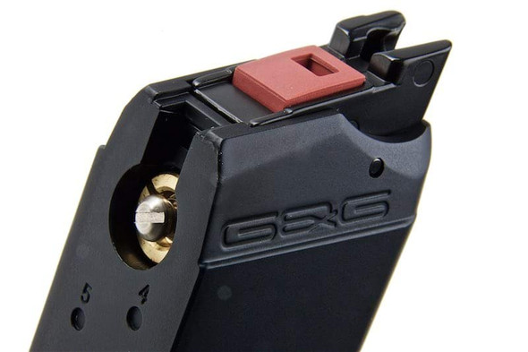 G&G SMC 9 Magazine (300 rounds Green Gas Drum Magazine) - Black