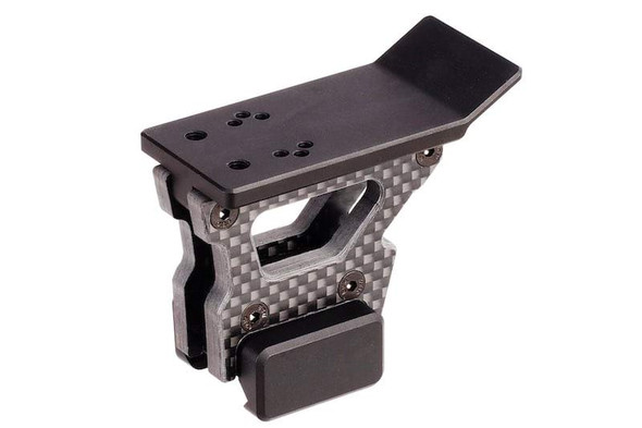 Revanchist Airsoft Modular Optics Mount for Amphibious Red Dot Sight Mount (2.26 inch, Black)