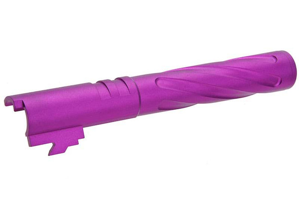 5KU Tokyo Marui Hi Capa 5.1 Outer Barrel (Tornado, Aluminum) - Purple