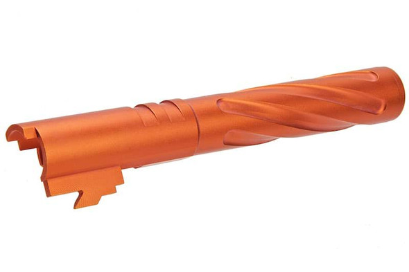 5KU Tokyo Marui Hi Capa 5.1 Outer Barrel (Tornado, Aluminum) - Orange