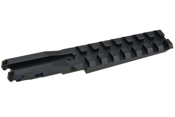 Hephaestus AK Rear Sight Rail for AEG / GBBR Airsoft (Type III Hard-Coat Anodized)