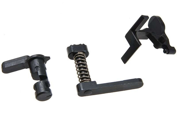 Guns Modify Tokyo Marui MWS GBBR Airsoft EVO Drop in Lower Full Steel Parts Set (Zinc Alloy Box Gei Trigger)