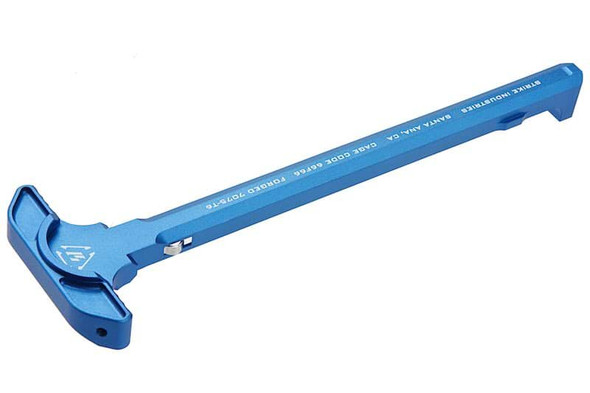 Strike Industries Latchless Charging Handle - Blue