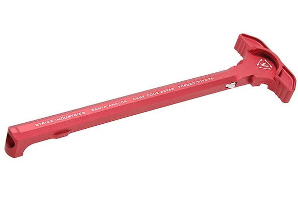 Strike Industries Latchless Charging Handle - Red