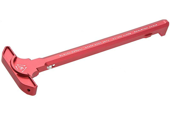 Strike Industries Latchless Charging Handle - Red