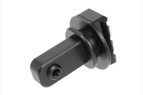 Laylax Tokyo Marui VSR ONE Airsoft 2 Way Picatinny Rail & M4 M4 Stock Pipe Rear Stock Base - Black