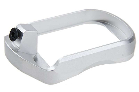 5KU Action Army AAP01 GBB Airsoft Magwell (CNC, Type 2) - Silver