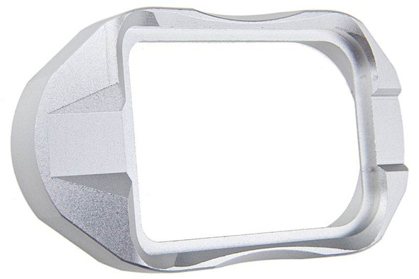 5KU Action Army AAP01 GBB Airsoft Magwell (CNC, Type 2) - Silver