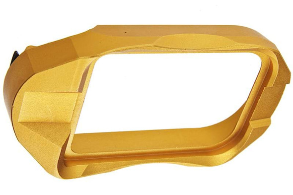 5KU Action Army AAP01 GBB Airsoft Magwell (CNC, Type 2) - Gold