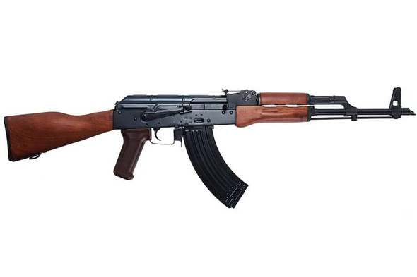 E&L AKM Airsoft AEG Rifle (Real Wood) - Black (EL-A101S)