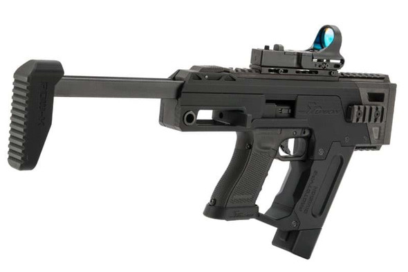 SRU Umarex Glock 17 Gen 3 / 4 GBB PDW SMG Kit (Black)
