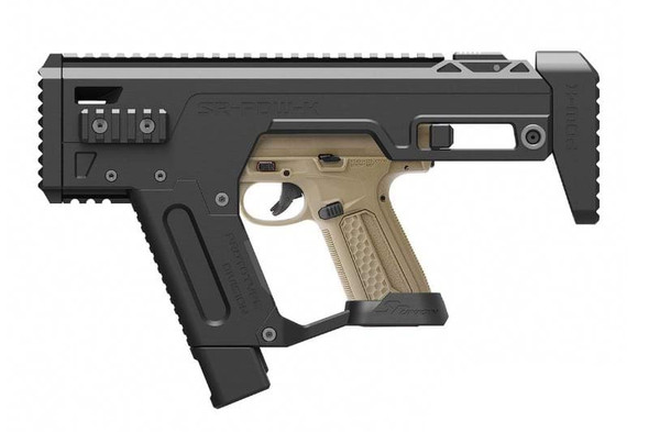 SRU Action Army AAP01 GBB Airsoft PDW Conversion Kit (Black)