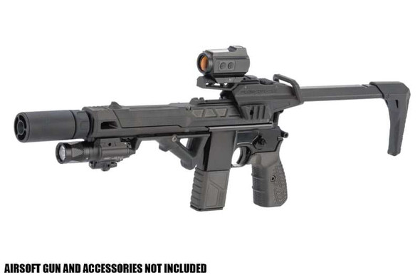 SRU WE M712 GBB Classic Advanced Design Flow Stock Set Kit (Black)