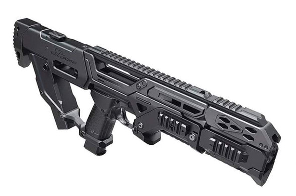SRU M93R PDW Kit for KWA M93R GBB / Tokyo Marui M93R AEP (Black)