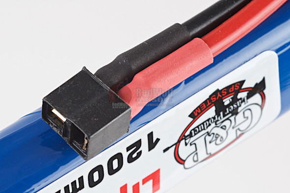 G&P Lipo Battery (7.4v 1200mAh, 30C, Mini Dean)