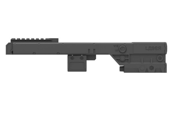 SRU Heavily Modified AK Kit / Laser Mount for Tokyo Marui / GHK / LCT AK Rfile (Black)