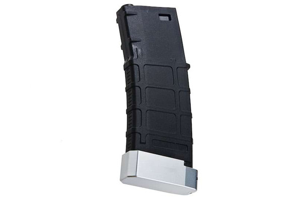 E&C M4 Magazine (Polymer, 150 rounds Airsoft AEG Magazine, MA017-1) - Black