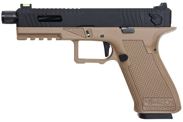 Novritsch SSP18 Green Gas Airsoft Pistol - Tan