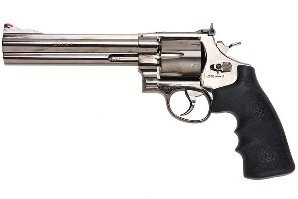 Umarex S&W 629 Airsoft Revolver CO2 (6.5 inch, Black Grip, 6mm Version) - Black (by WinGun)