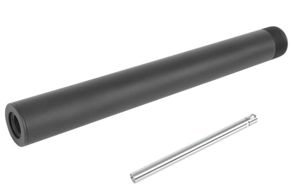 Laylax PSS Tokyo Marui VSR-ONE Airsoft Sniper Short Outer & Inner Barrel (120mm) - BK